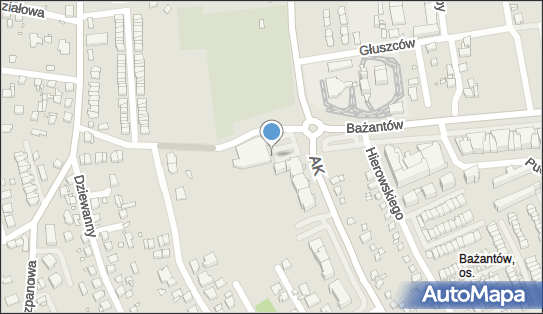 Paczkomat InPost KAT01N, Armii Krajowej 188, Katowice 40-750