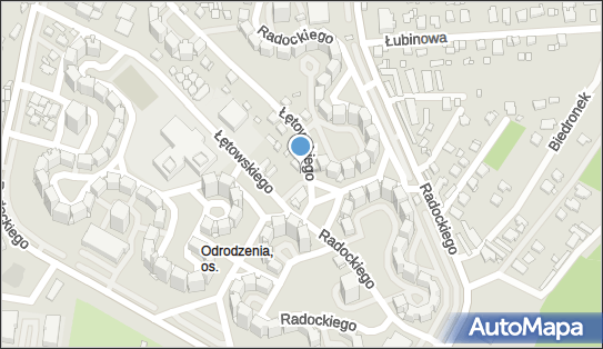 Paczkomat InPost KAT02A, Łętowskiego 32, Katowice 40-648