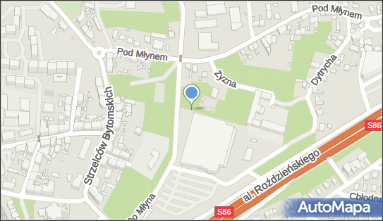 Paczkomat InPost KAT03IM, Rozdzieńskiego 191, Katowice 40-310