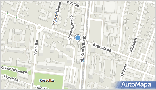 Paczkomat InPost KAT04M, Misjonarzy Oblatów MN 1, Katowice 40-129