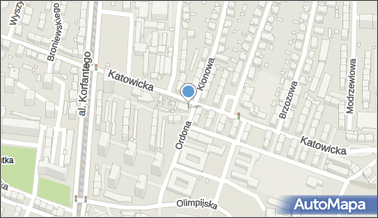 Paczkomat InPost KAT06M, Katowicka 55, Katowice 40-174