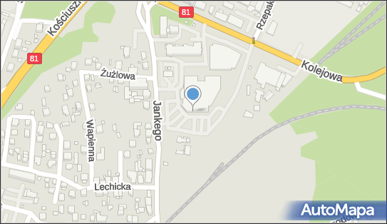 Paczkomat InPost KAT08IM, Generała Jankego 15d, Katowice 40-615