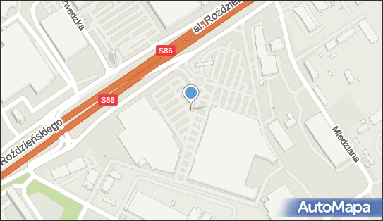 Paczkomat InPost KAT08N, Roździeńskiego 198, Katowice 40-315