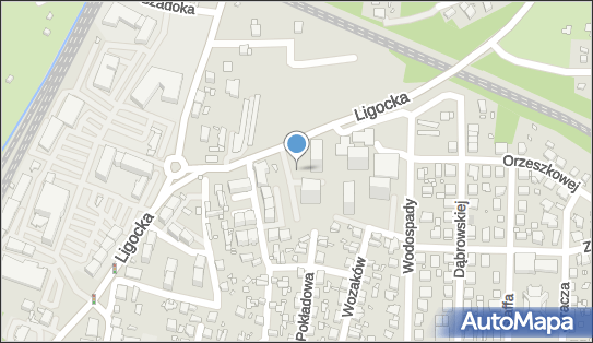 Paczkomat InPost KAT102M, Ligocka 70, Katowice 40-569