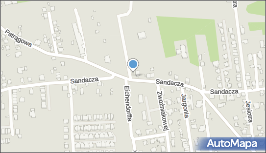 Paczkomat InPost KAT104M, Sandacza 56, Katowice 40-748