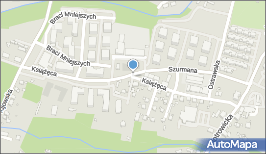 Paczkomat InPost KAT109M, Książęca 23, Katowice 40-725