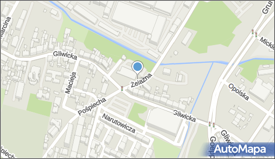 Paczkomat InPost KAT10N, Żelazna 23, Katowice 40-851