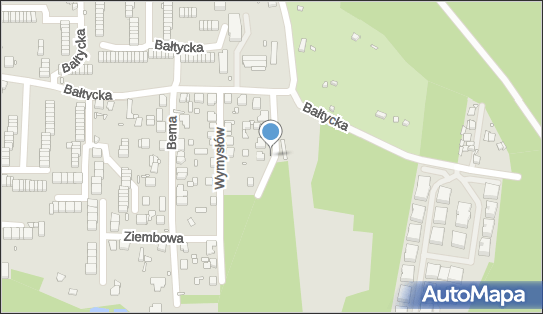 Paczkomat InPost KAT136M, Wymysłów Tylna 8, Katowice 40-776