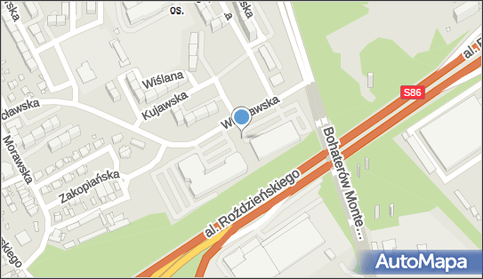 Paczkomat InPost KAT17M, Wrocławska 56A, Katowice 40-217