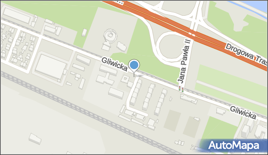 Paczkomat InPost KAT22A, Gliwicka 224, Katowice 40-001