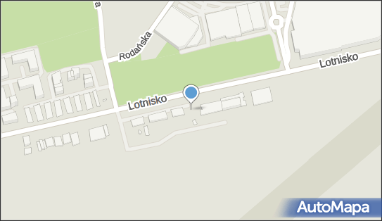 Paczkomat InPost KAT27N, Lotnisko 1, Katowice 40-271