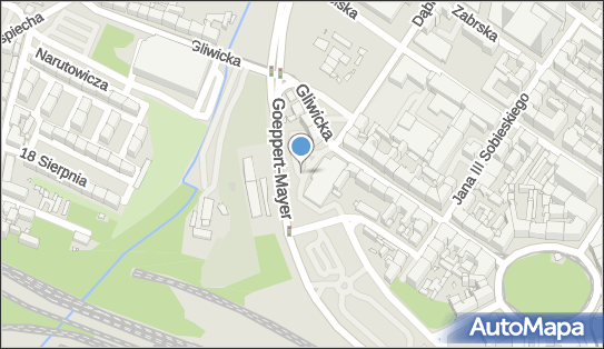 Paczkomat InPost KAT34M, Gliwicka 20, Katowice 40-079