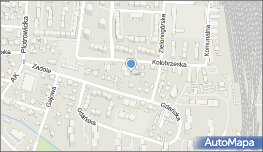Paczkomat InPost KAT55M, Kołobrzeska 24, Katowice 40-718