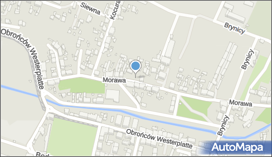 Paczkomat InPost KAT73M, Morawa 23a, Katowice 40-353