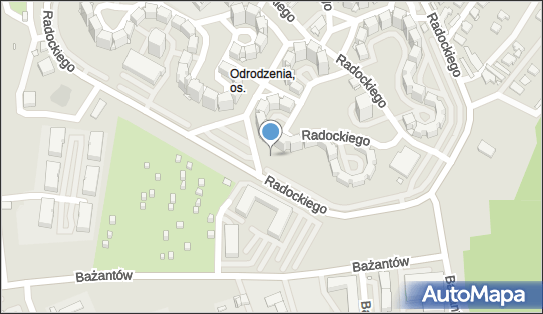 Paczkomat InPost KAT77M, Radockiego 174, Katowice 40-645