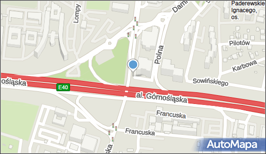 Paczkomat InPost KAT81M, Francuska 42, Katowice 40-028