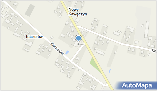 Paczkomat InPost KAWQ01BAPP, Kaczorów 33, Kaczorów 96-115