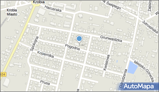 Paczkomat InPost KBA01BAPP, Pogodna 10, Krobia 63-840