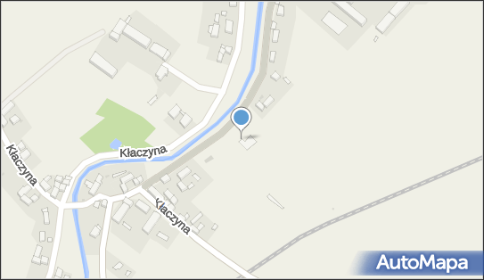 Paczkomat InPost KCZA01BAPP, Kłaczyna 94a, Kłaczyna 58-173