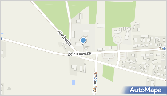 Paczkomat InPost KDA02M, Żelechowska 26, Krzywda 21-470