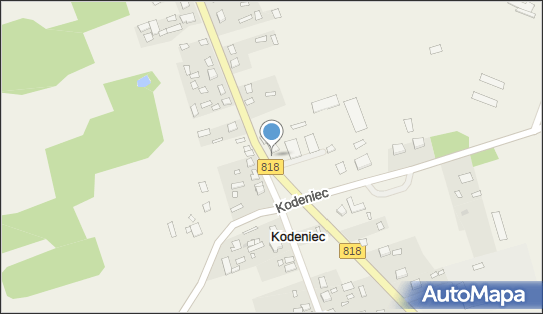 Paczkomat InPost KDI01M, Kodeniec 64, Kodeniec 21-211