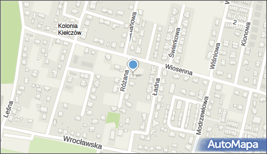 Paczkomat InPost KEI08M, Różana 3, Kiełczów 55-093