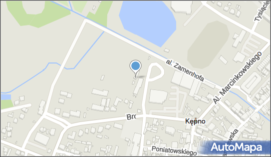 Paczkomat InPost KEP01ML, Broniewskiego 2A, Kępno 63-600