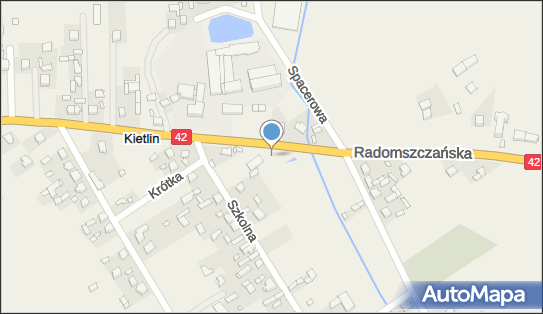 Paczkomat InPost KET01M, Radomszczańska 30, Kietlin 97-500