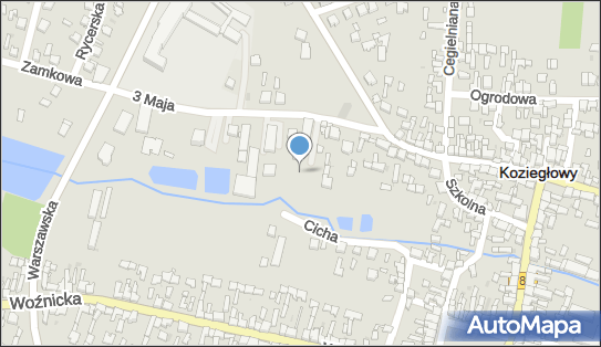 Paczkomat InPost KGK01BAPP, 3 Maja 21, Koziegłowy 42-350