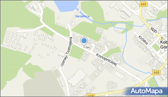 Paczkomat InPost KGO01BAPP, Konopnickiej Marii 12, Kobyla Góra 63-507