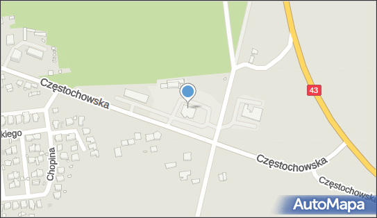 Paczkomat InPost KIC02A, Częstochowska 57, Krzepice 42-160