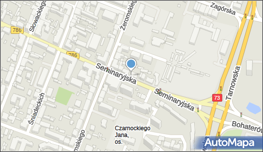 Paczkomat InPost KIE03APP, Seminaryjska 25, Kielce 25-372