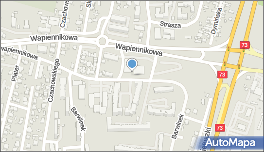 Paczkomat InPost KIE03N, Wapiennikowa 14, Kielce 25-112