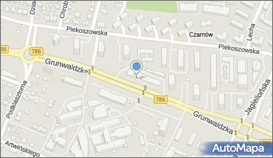 Paczkomat InPost KIE04BAPP, Grunwaldzka 26A, Kielce 25-736