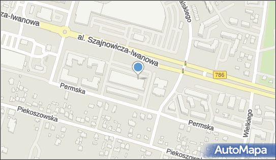 Paczkomat InPost KIE05A, Szajnowicza Iwanowa 17, Kielce 25-636