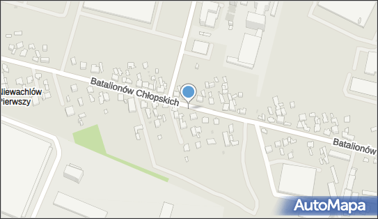 Paczkomat InPost KIE10M, Batalionów Chłopskich 107, Kielce 25-671