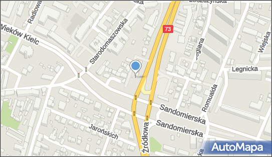 Paczkomat InPost KIE15M, Aleja Solidarności 5, Kielce 25-323