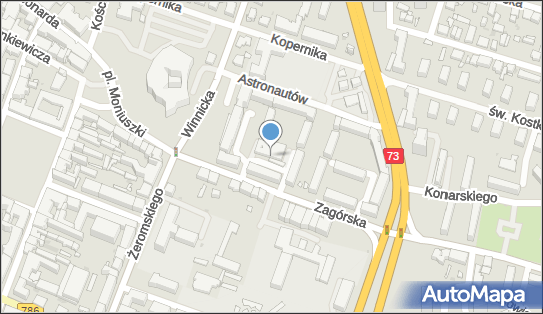 Paczkomat InPost KIE16N, Zagórska 3A, Kielce 25-338