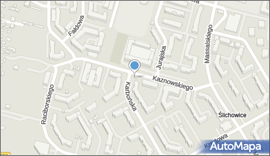 Paczkomat InPost KIE24N, Kaznowskiego 7A, Kielce 25-636