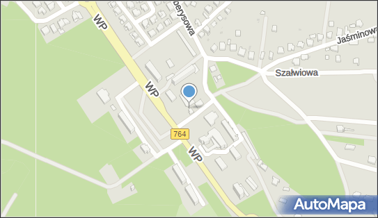 Paczkomat InPost KIE71M, Wojska Polskiego 255A, Kielce 25-205