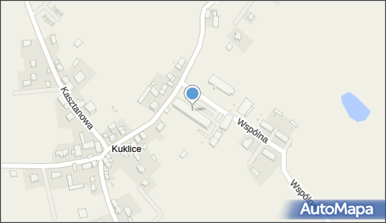 Paczkomat InPost KKCQ01BAPP, Wspólna 2D, Kuklice 55-040