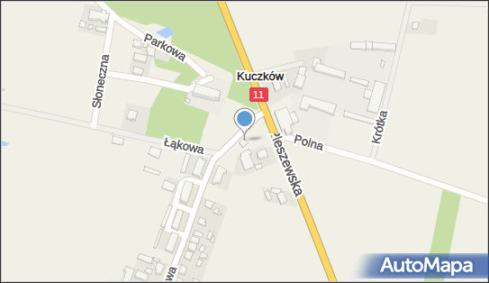 Paczkomat InPost KKVQ01BAPP, Osiedlowa 3, Kuczków 63-300