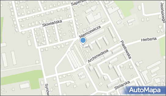 Paczkomat InPost KKZ03A, Niemcewicza 7C, Kędzierzyn-Koźle 47-200