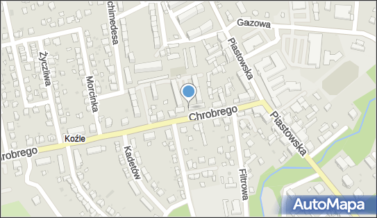 Paczkomat InPost KKZ14M, Chrobrego 12, Kędzierzyn-Koźle 47-200