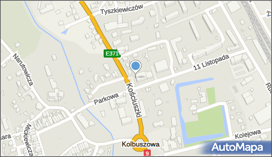 Paczkomat InPost KLB01N, 11 Listopada 3, Kolbuszowa 36-100