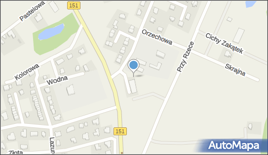 Paczkomat InPost KLG01M, Owocowa 2A, Kłodawa 66-415