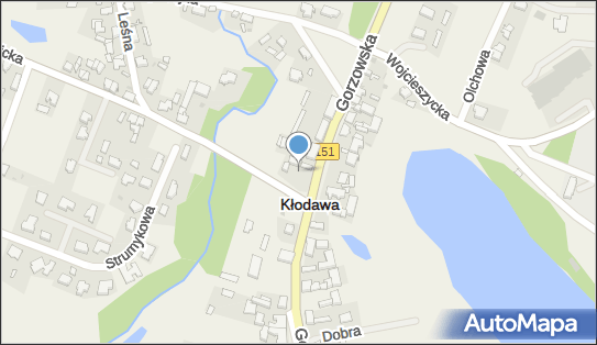 Paczkomat InPost KLG02M, Gorzowska 24, Kłodawa 66-415