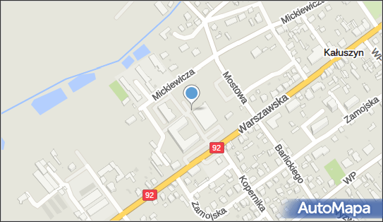 Paczkomat InPost KLN01M, Warszawska 46, Kałuszyn 05-310