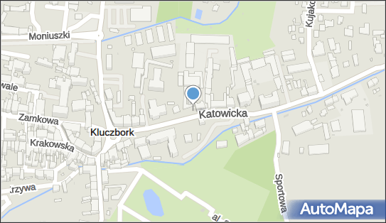 Paczkomat InPost KLU01M, Katowicka 8a, Kluczbork 46-200