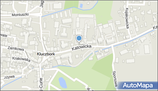 Paczkomat InPost KLU01M, Katowicka 8a, Kluczbork 46-200